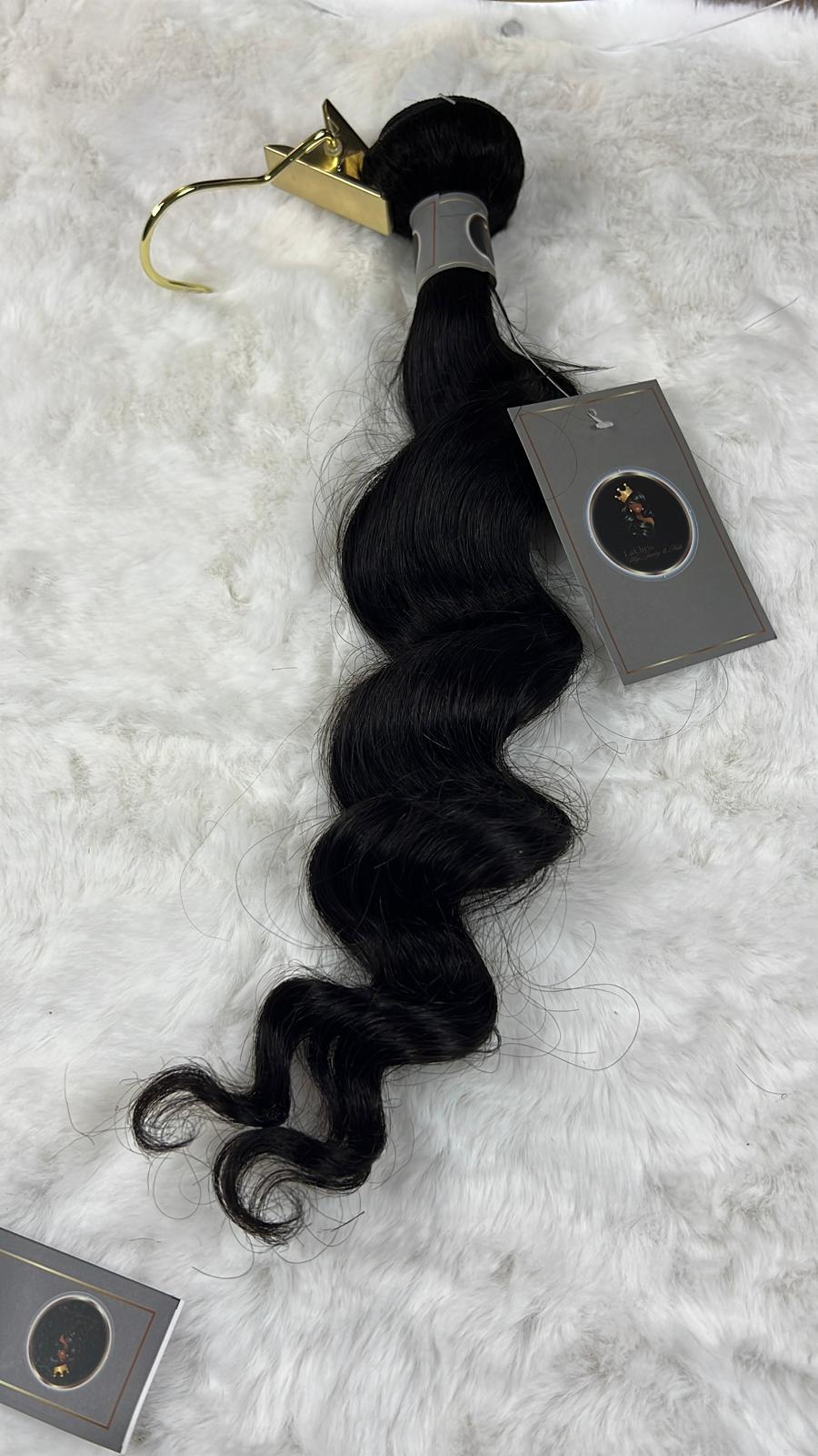 Malaysian Virgin Human Hair Bundles - Curly (Body Wave)